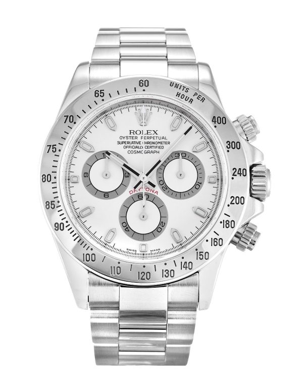 Daytona White Dial SS 116520