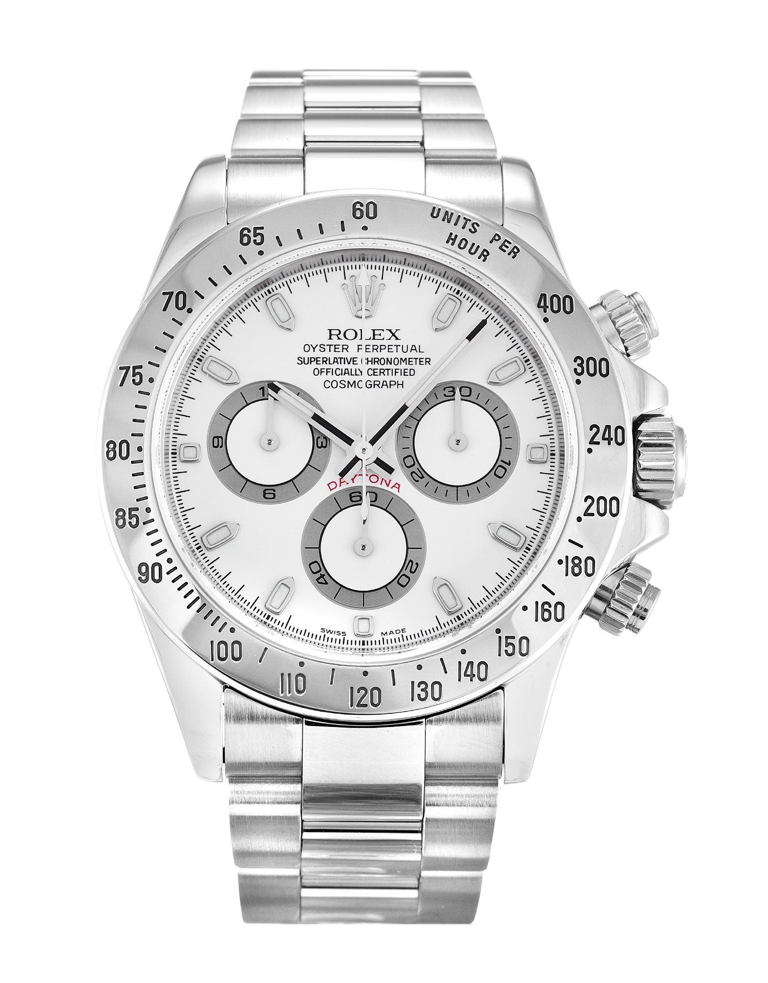 1-3-1.jpg Daytona White Dial SS 116520 - Image 1