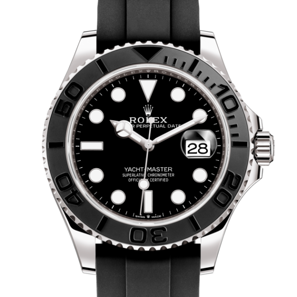 Yacht-Master 42mm  Warranty White Gold oysterflex
