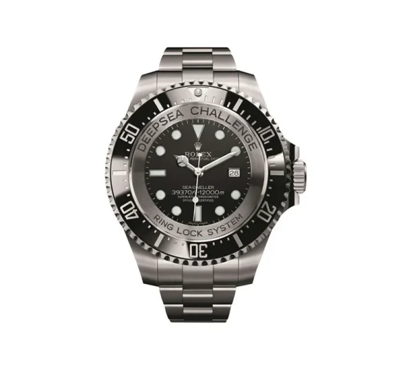 Rolex Deepsea Challenge Black Dial SS Case Watch 51 Mm