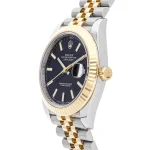 Rolex Datejust II Two Tone Black Stick Dial Jubilee 36mm - Image 2