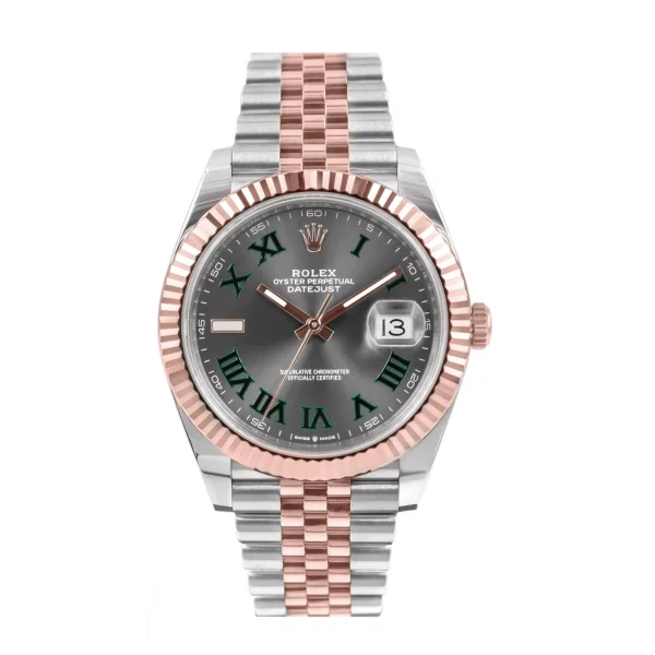 Rolex Datejust 36 ‘Wimbledon’ Dial Two-Tone Everose Jubilee