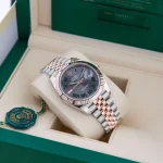 Rolex Datejust 36 ‘Wimbledon’ Dial Two-Tone Everose Jubilee - Image 2