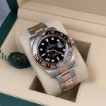 Rolex GMT-Master II ‘Rootbeer’ Two-Tone Everose Gold Oyster - Image 6