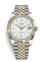 Datejust 36 Steel & Yellow Gold 126333 White Index Jubilee