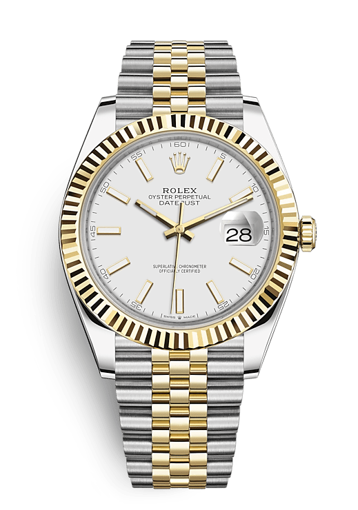 Datejust 36 Steel & Yellow Gold 126333 White Index Jubilee