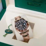 Rolex GMT-Master II ‘Rootbeer’ Everose Gold Oyster - Image 4