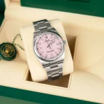 Rolex Oyster Perpetual 36 ‘Candy Pink’ Dial Oyster - Image 3