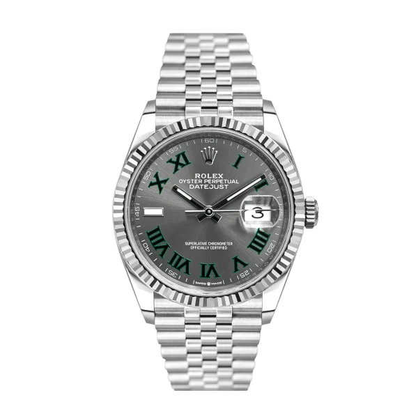 Datejust 41mm ‘Wimbledon’ Dial Jubilee