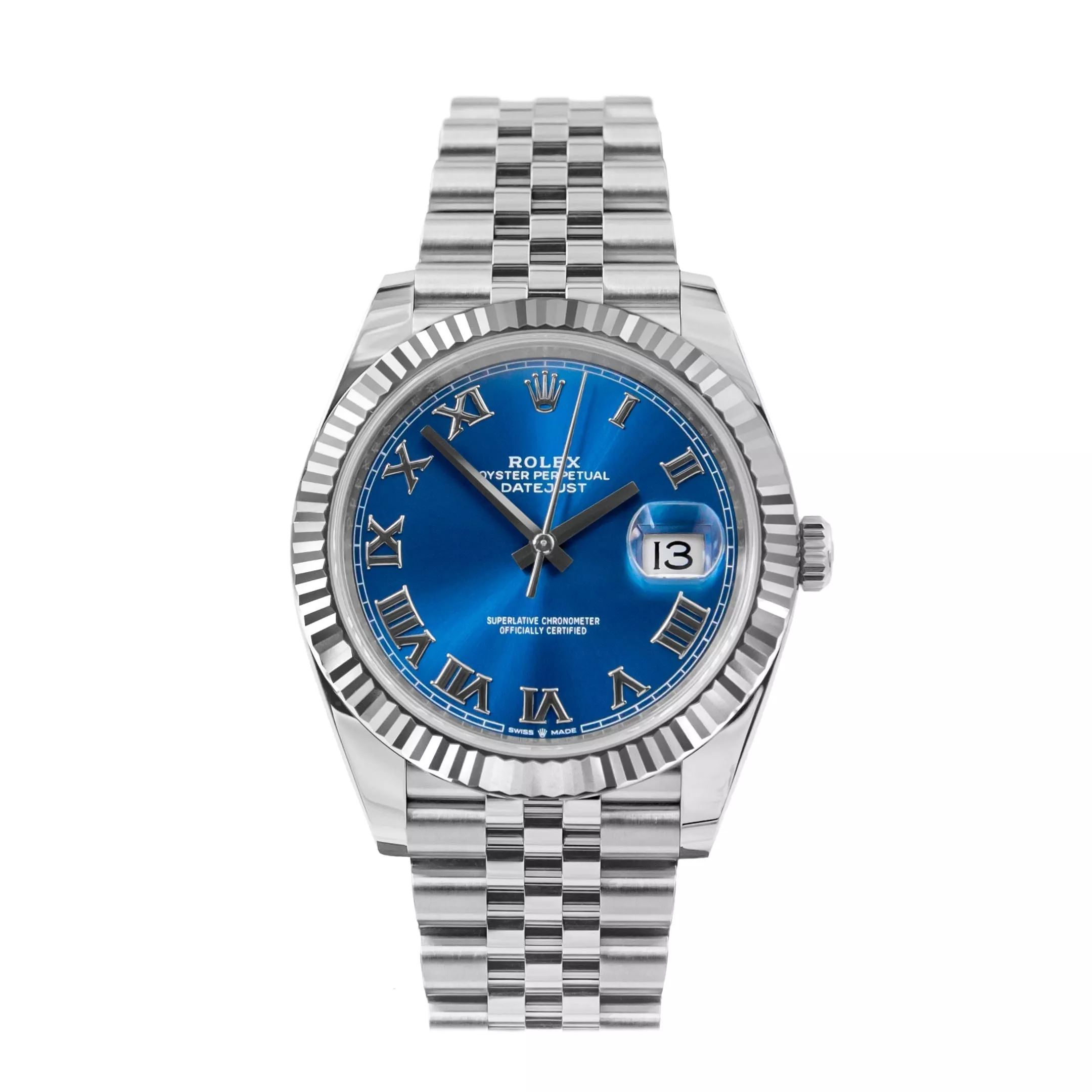 bb93098940df074d47a7de8cd732d1b8.WTC_Rolex_Datejust-41_Blue_Roman_2020-1.webp Rolex Datejust 41 ‘Blue Roman’ Dial Jubilee - Image 1