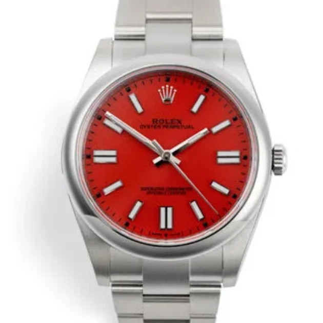 ebb611263c9789bd9a1ab0b8659c45a1-1.webp Oyster Perpetual 41 "Coral Red" - Image 1