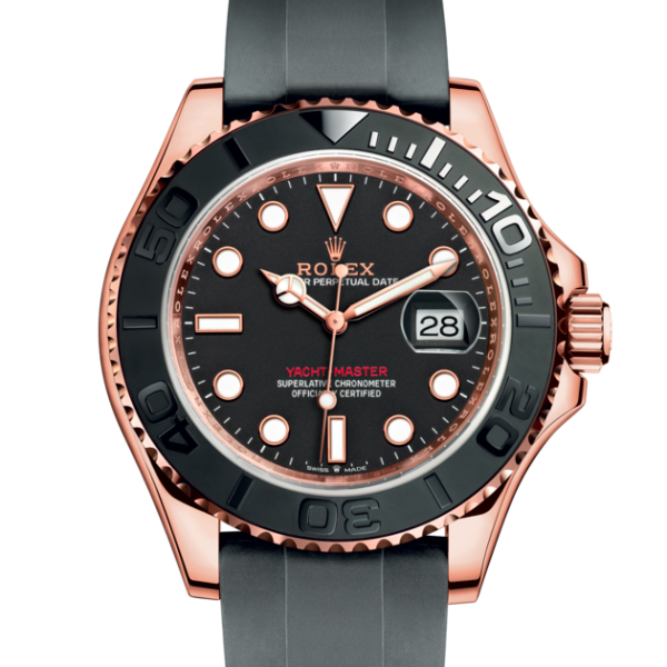 Yacht-Master 40mm Everose Gold 'Oysterflex'